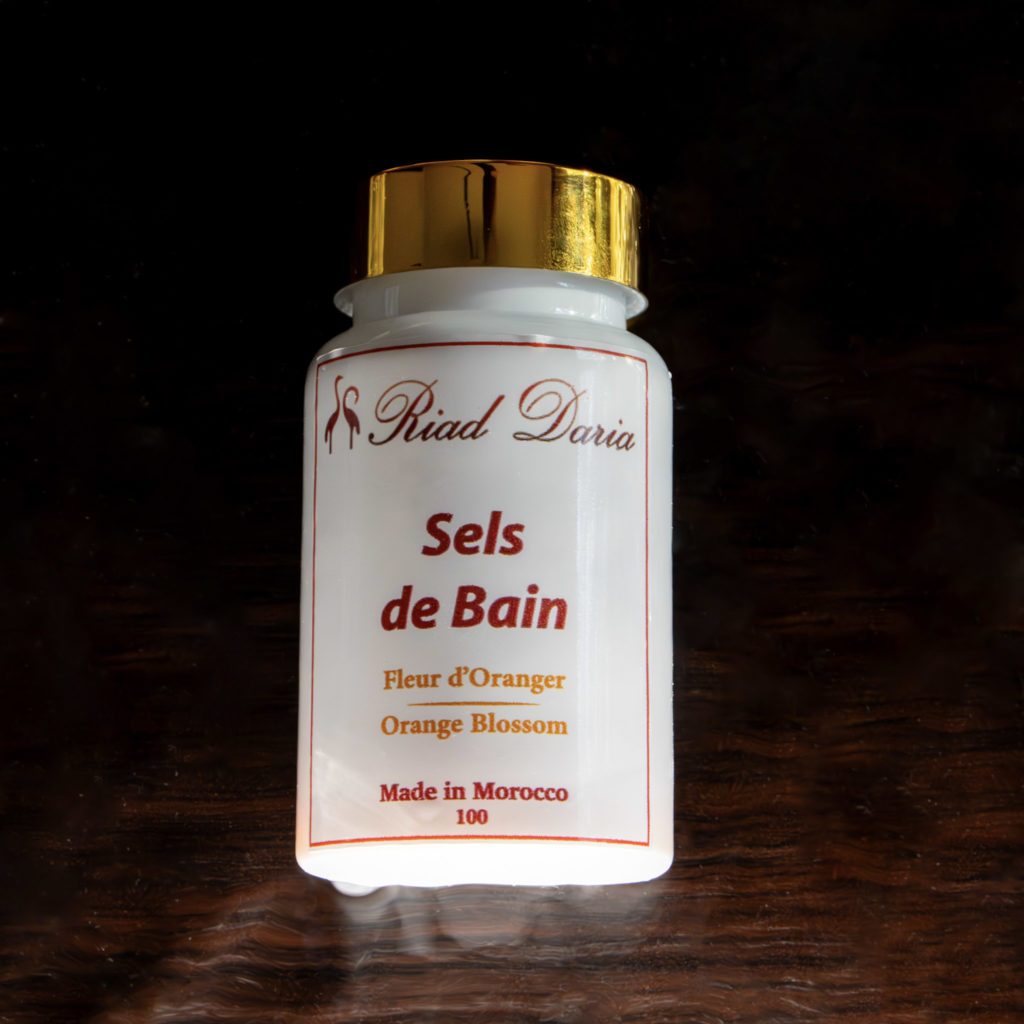 Sel De Bain Fleur Doranger Riad Daria Marrakech